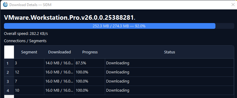 SIDM download details