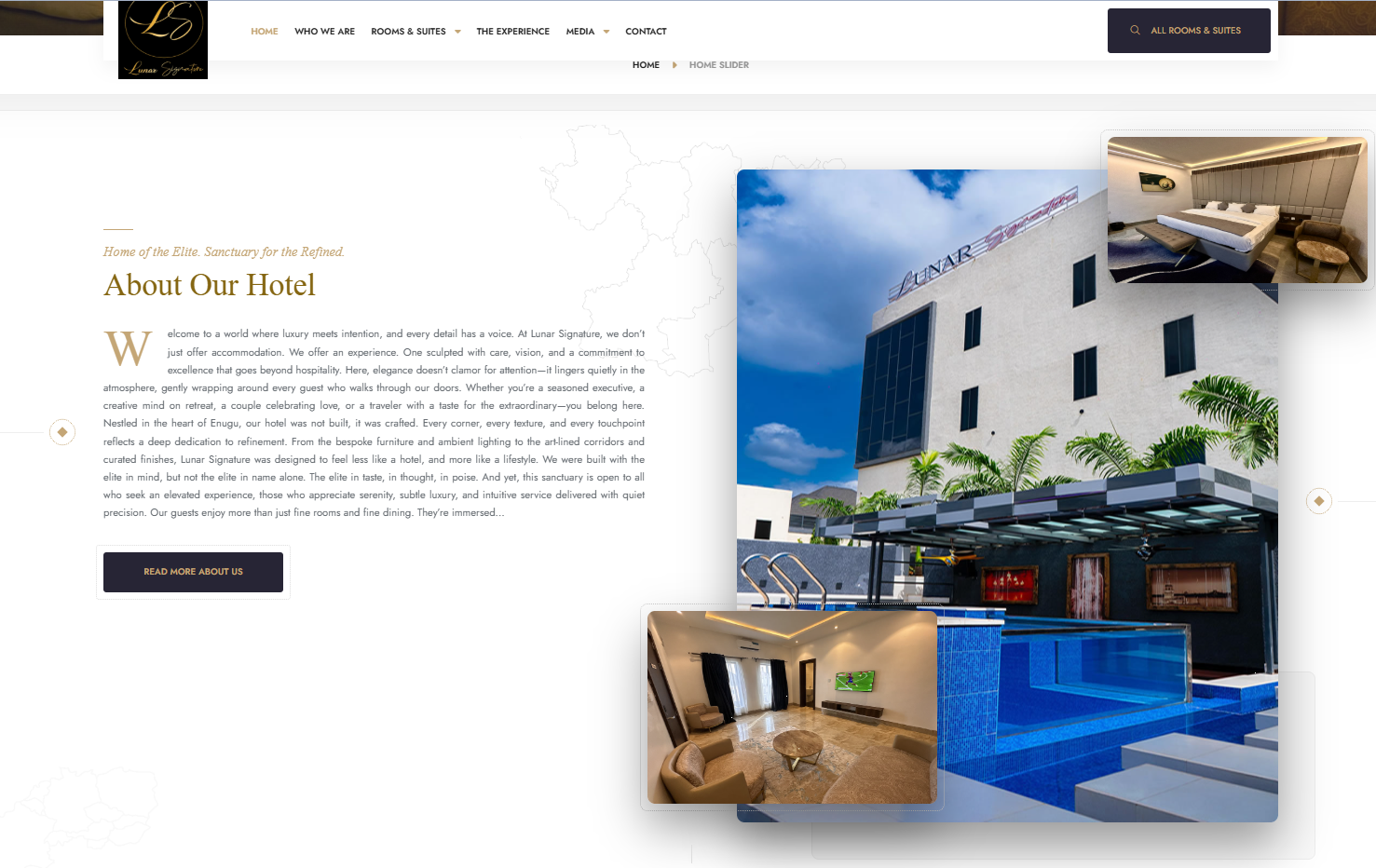 Lunar Signature Hotels - Website & Booking Platform