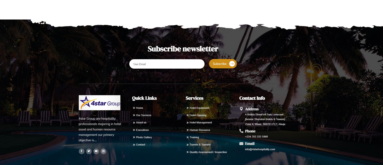 4 Star Hospitality - Multi-Hotel Hospitality Platform
