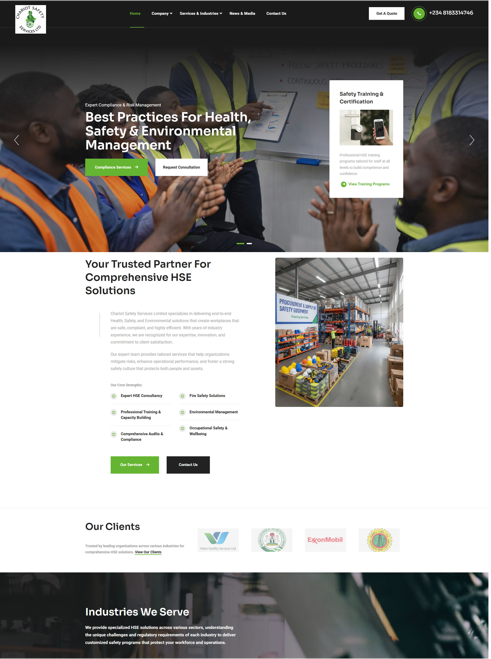 Corporate HSE Digital Platform