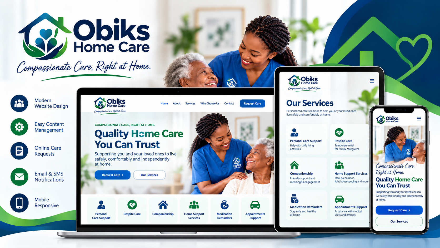 Home Care Web & Management System, Canada